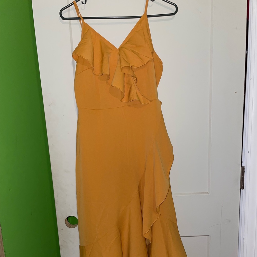Yellow dress